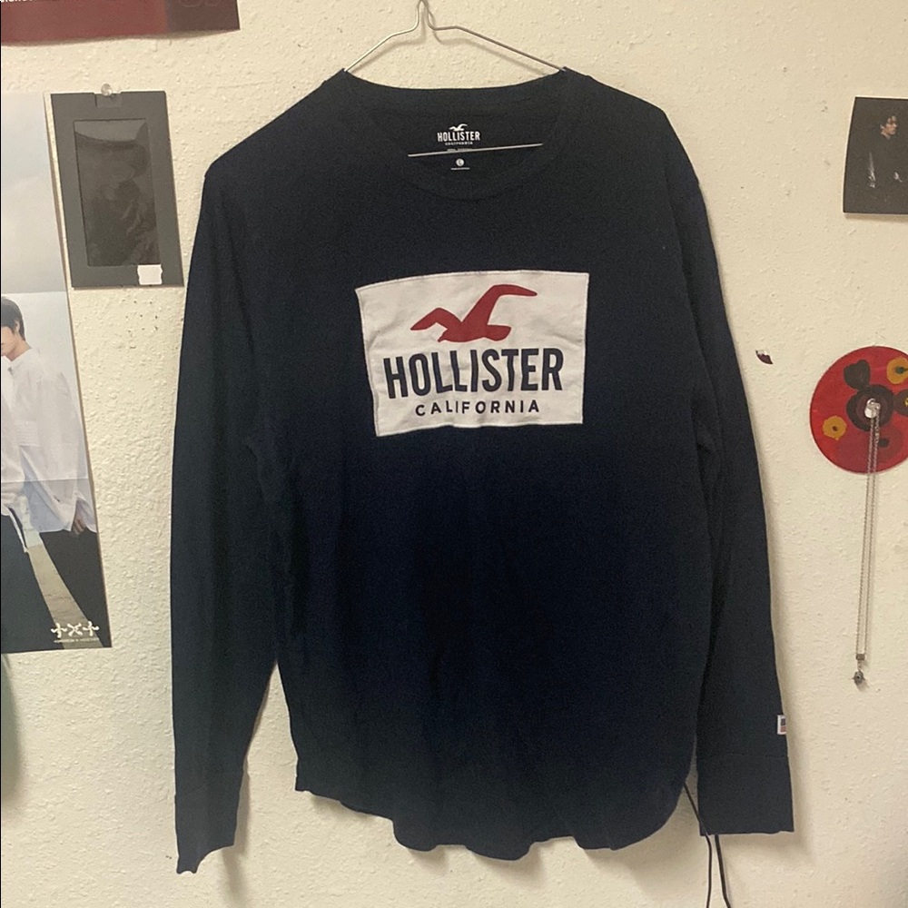 Hollister Dark Blue Crewneck Top